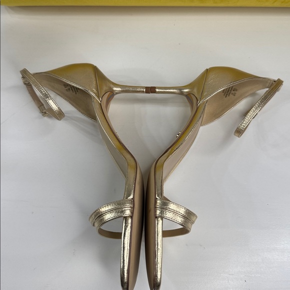 Sam Edelman • Women’s Peonie Kitten Heel Sandal • Gold Leaf • Size 11 😍😍 - Picture 5 of 15